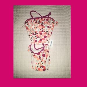 Old Navy Baby Girl 2 piece Bathing suit 12 months